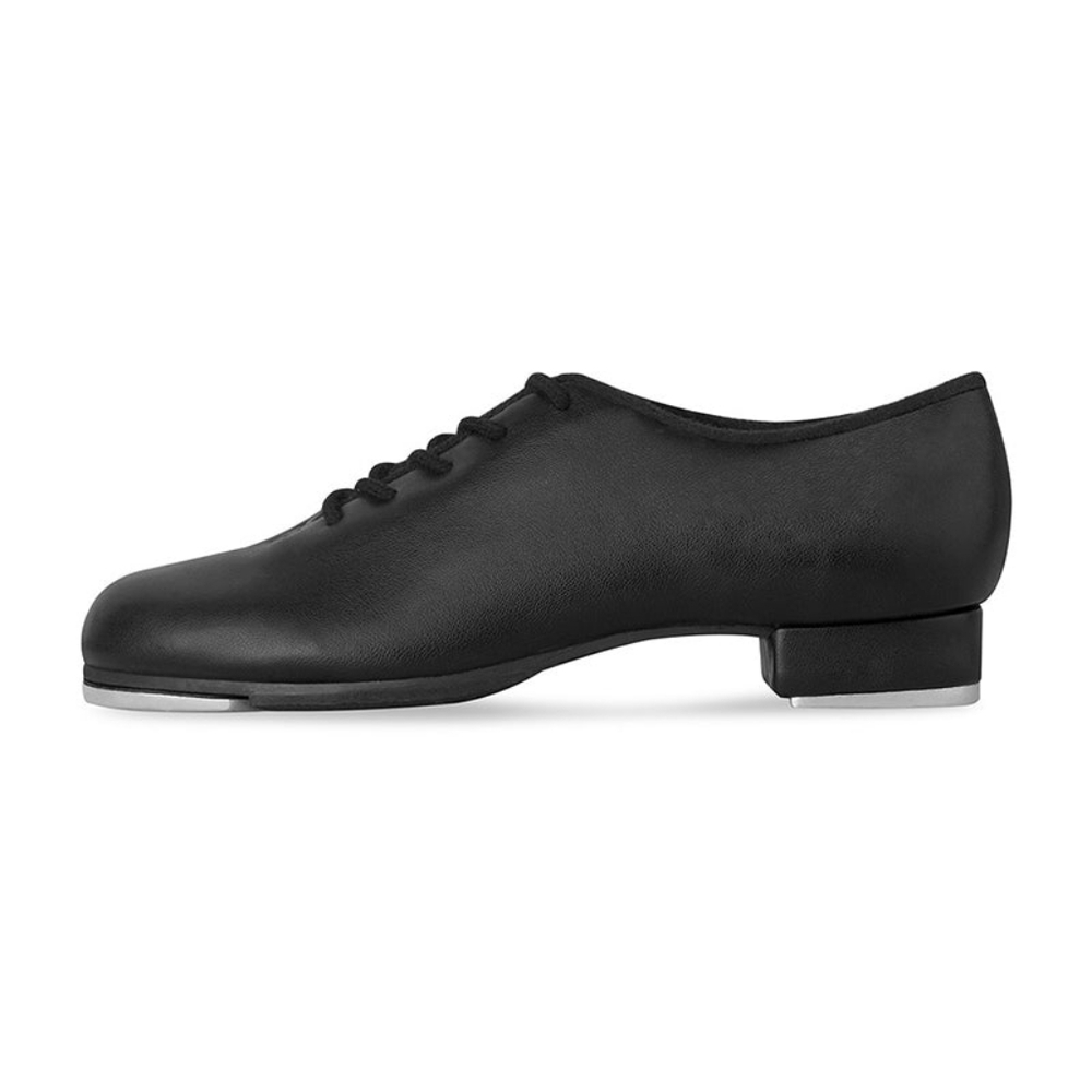 Leo Women’s Black Jazz Tap Dance Shoe, Size 7.5 US